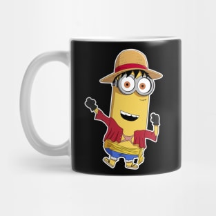 Luffy x minion Mug